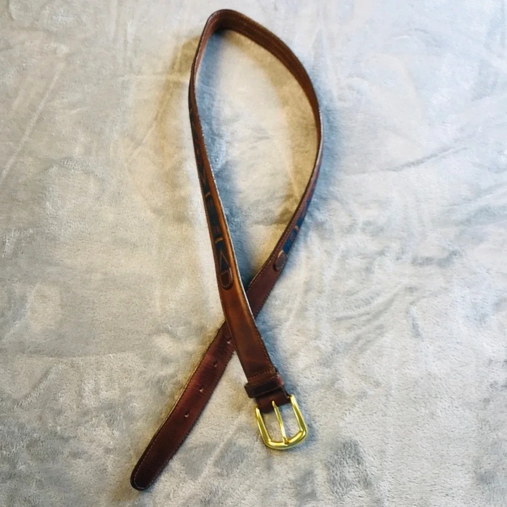 N/A brown leather